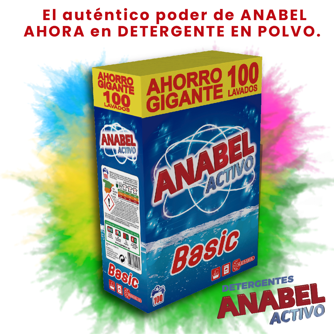 Nuevo Detergente en Polvo ANABEL